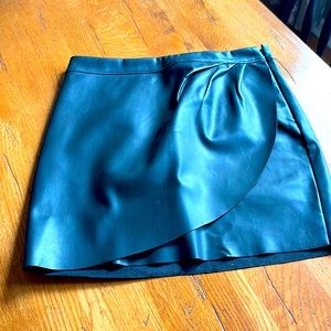 Express ladies pleather mini skirt